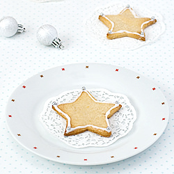Christmas Star-Shaped Biscuits