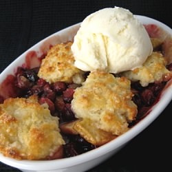 Cranberry Apple Cobblers
