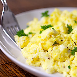 Truffle Scrambled Eggs