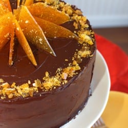 Choc Salted Caramel Cake