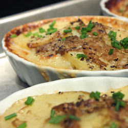 Potato Gratins w/ White Truffle