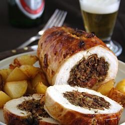 Rolled Chicken Breasts