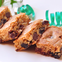 Sour Cherry Christmas Bars
