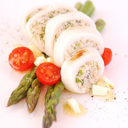 BBQ Stuffed Squid