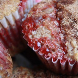 Strawberry Jam Cinnamon Muffin