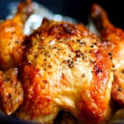 Crispy Roasted Garlic Chicken