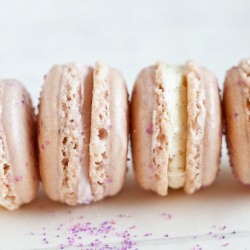 Lavender Macarons