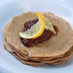 Clean Eating Whole Wheat Pancakes