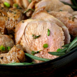 Roast Pork Tenderloin with Herbs