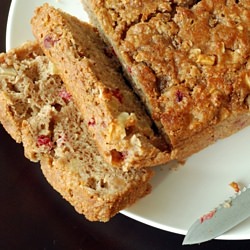 Hearty Apple Cranberry Loaf