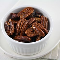 Roasted Pecans With Maple Syrup