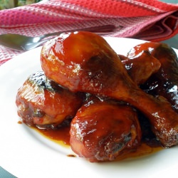 Chicken with Orange-Tomato Glaze