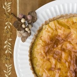 Tart de Bry, a Medieval Brie Tart