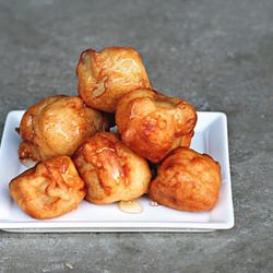 Honey-Drizzled Banana Fritters