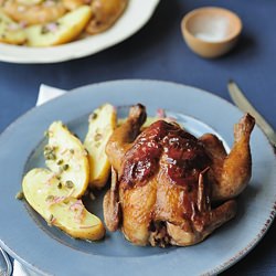 Chorizo Stuffed Spatchcock