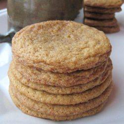 Soft Ginger Maple Cookies