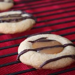 Caramel Macchiato Thumbprint Cookie