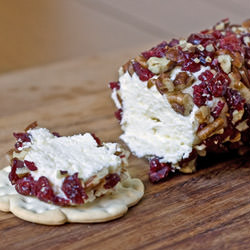 Holiday Cheese Log