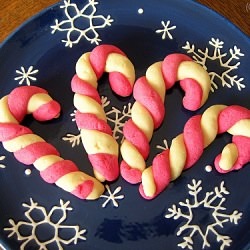 Candy Cane Cookies
