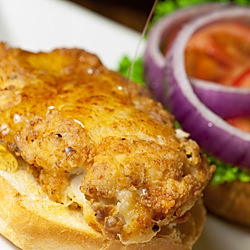 Honey Kissed Fried Chicken Sandwich