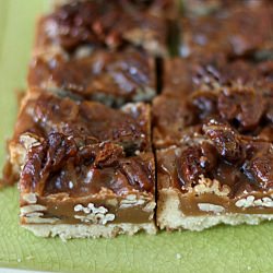 Pecan Caramel Bars