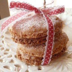 Chewy Ribboned Amaretti Biscuits…
