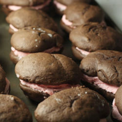 Pink Peppermint Whoopie Pies