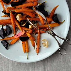 Roasted Beets and Carrots