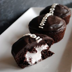 Jumbo Creme Filled Binary Cupcakes