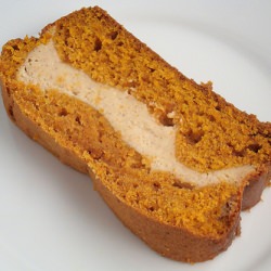 Pumpkin Bread with Cheesecake