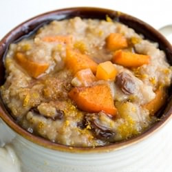 Healthy Fuyu Oatmeal