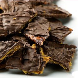Chocolate Caramel Cookie Brittle