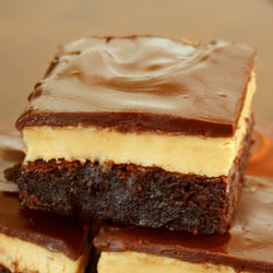 Peanut Butter Truffle Brownies