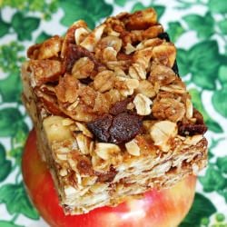 Bacon Banana Peanut Granola Bar