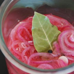 Onions Pickled Pink
