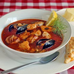 Manhattan Style Seafood Chowder