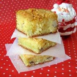 White Chocolate Blondies