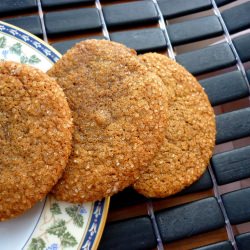 Chewy Molasses Ginger Cookies