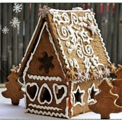 Rustic Gingerbread House