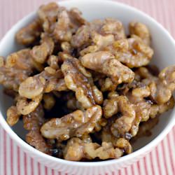 Vanilla Roasted Walnuts