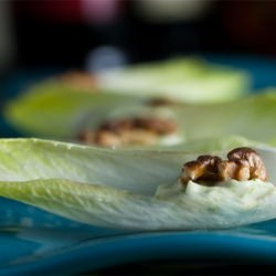 Endive Spears with Roquefort Mousse