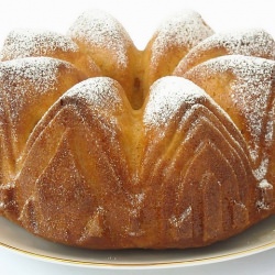 Peach Cathedral Cake