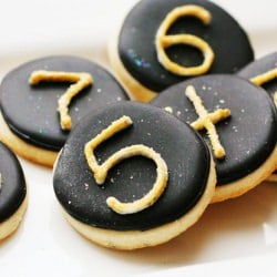 New Years Eve Countdown Cookies