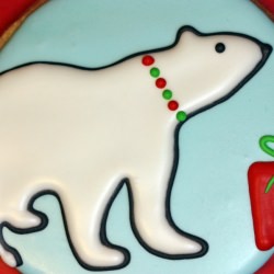 Polar Bear Sugar Cookie