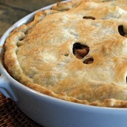 Turkey, Sausage & Mushroom Pot Pie
