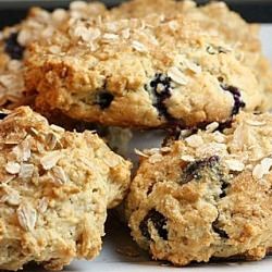 Blueberry Oat Scones