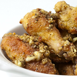 Garlic Pepper Chicken Wings