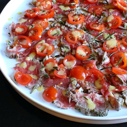 Carpaccio of Beef with Rosemary