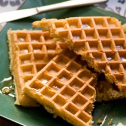 Gluten Free Banana Waffles