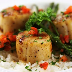 Pan Seared Scallops
